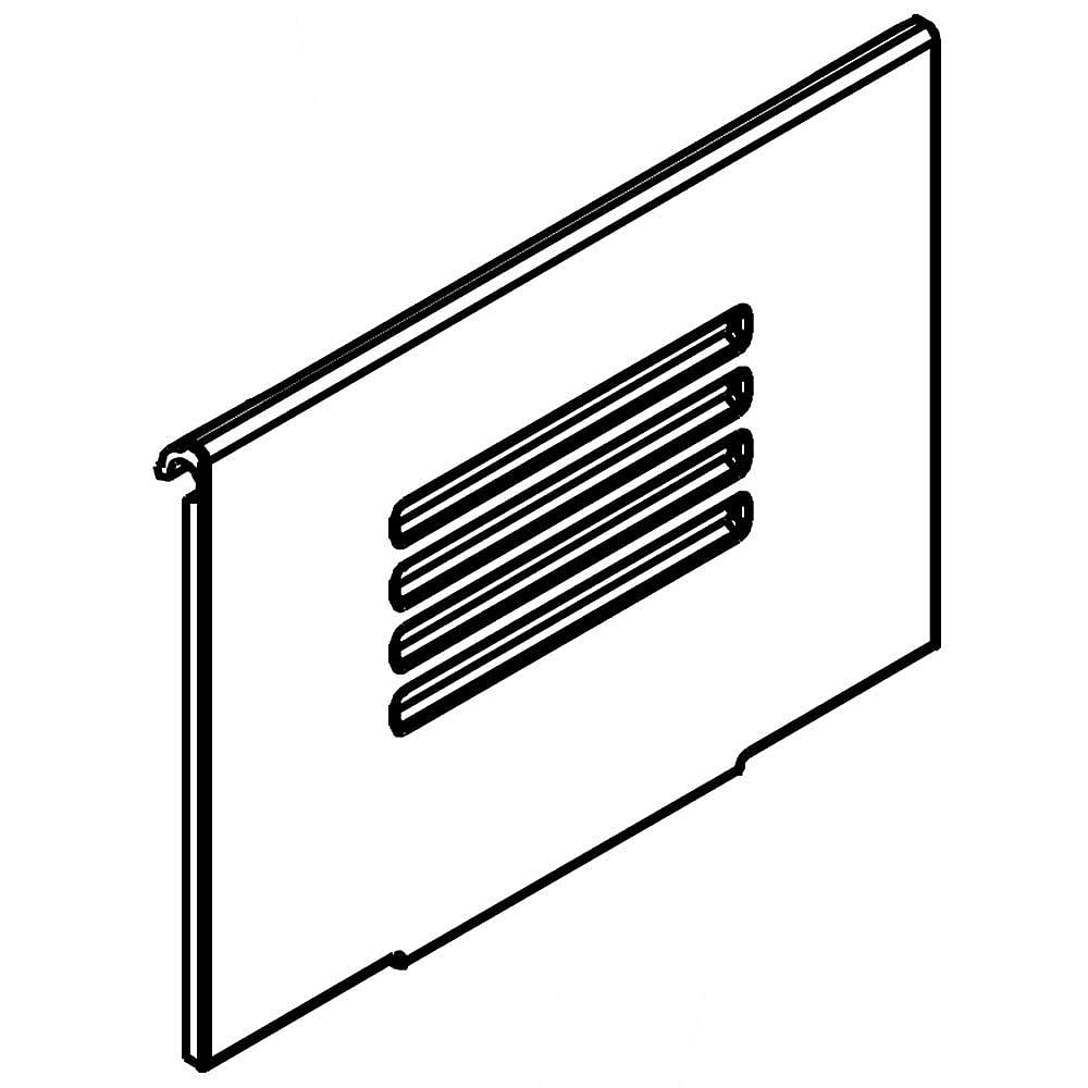 KitchenAid Part #w10326541, Refrigerator Air Filter Cover | 9.00 x 6.00 x 7.00