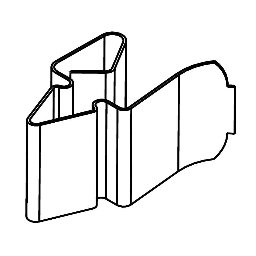 Kenmore Part #w10331728, Refrigerator Air Duct Clip | 6.00 x 3.00 x 5.00