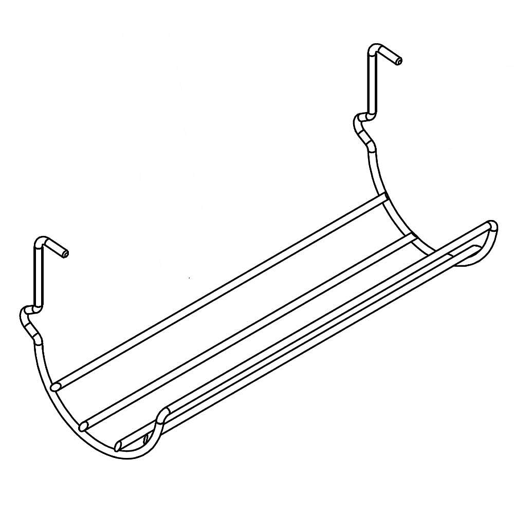 Part #w10335942, Refrigerator Wine Rack / 11.50 x 4.00 x 4.75