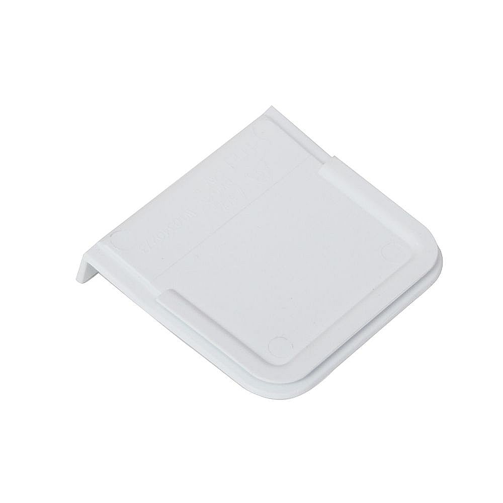 Part #wpw10339257, Refrigerator Toe Grille End Cap (White) / 3.50 x 3.00 x 0.50