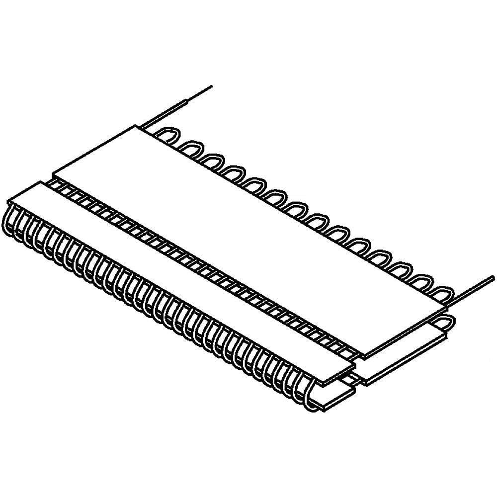 Part #w10346423, Refrigerator Condenser / 22.00 x 15.68 x 1.62
