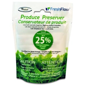 Refrigerator Freshflow Produce Preserver Refill, 2-pack (replaces W10346771) W10346771A
