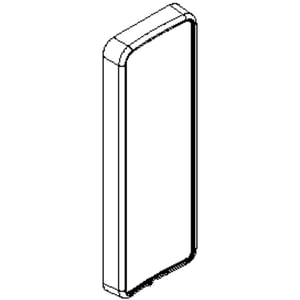 Refrigerator Dispenser Actuator Pad (white) W10348789