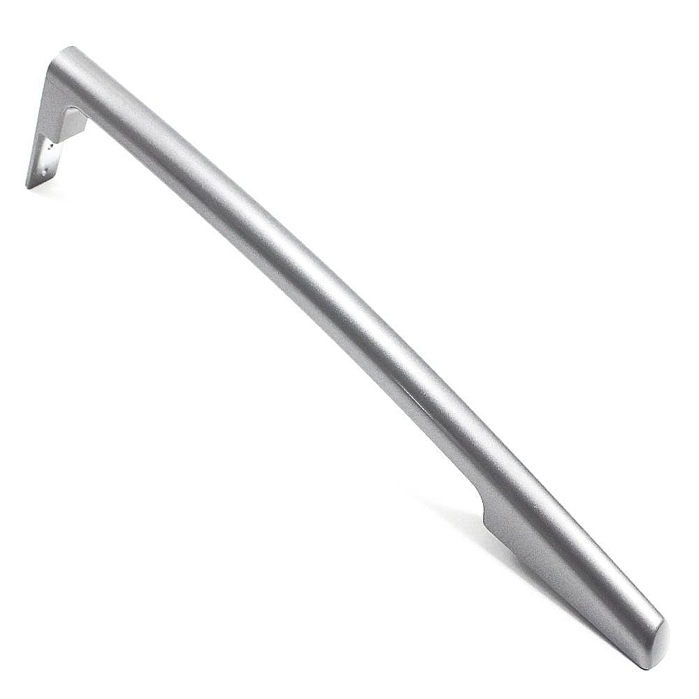 Part #wpw10370624, Refrigerator Freezer Door Handle (White) / 6.07 x 2.82 x 28.94