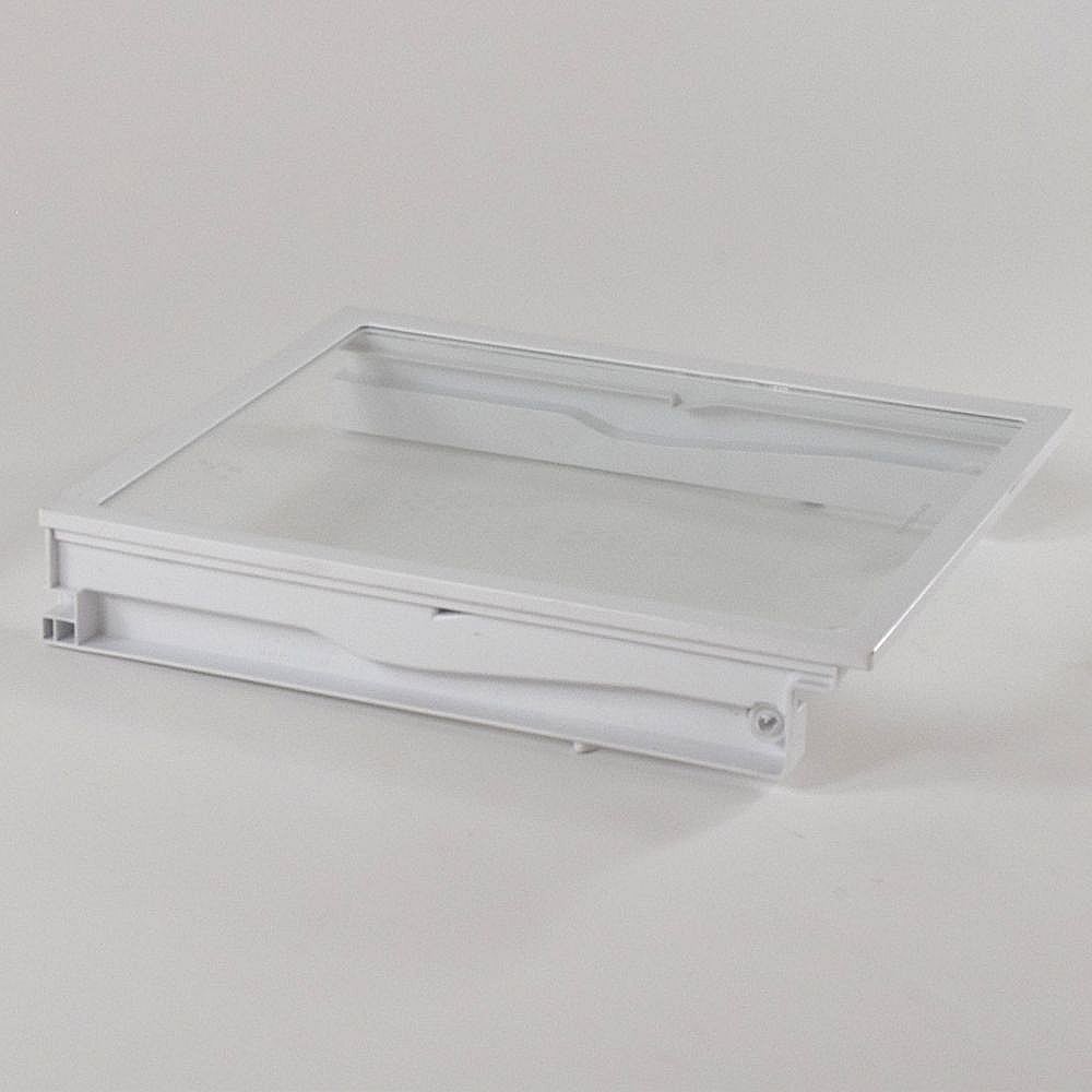 Part #w10371957, Kenmore Refrigerator Freezer Drawer Cover / 16.00 x 12.00 x 1.25