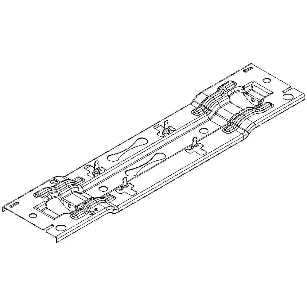 Kenmore Part #w10378704, Refrigerator Support | 24.00 x 5.50 x 1.00