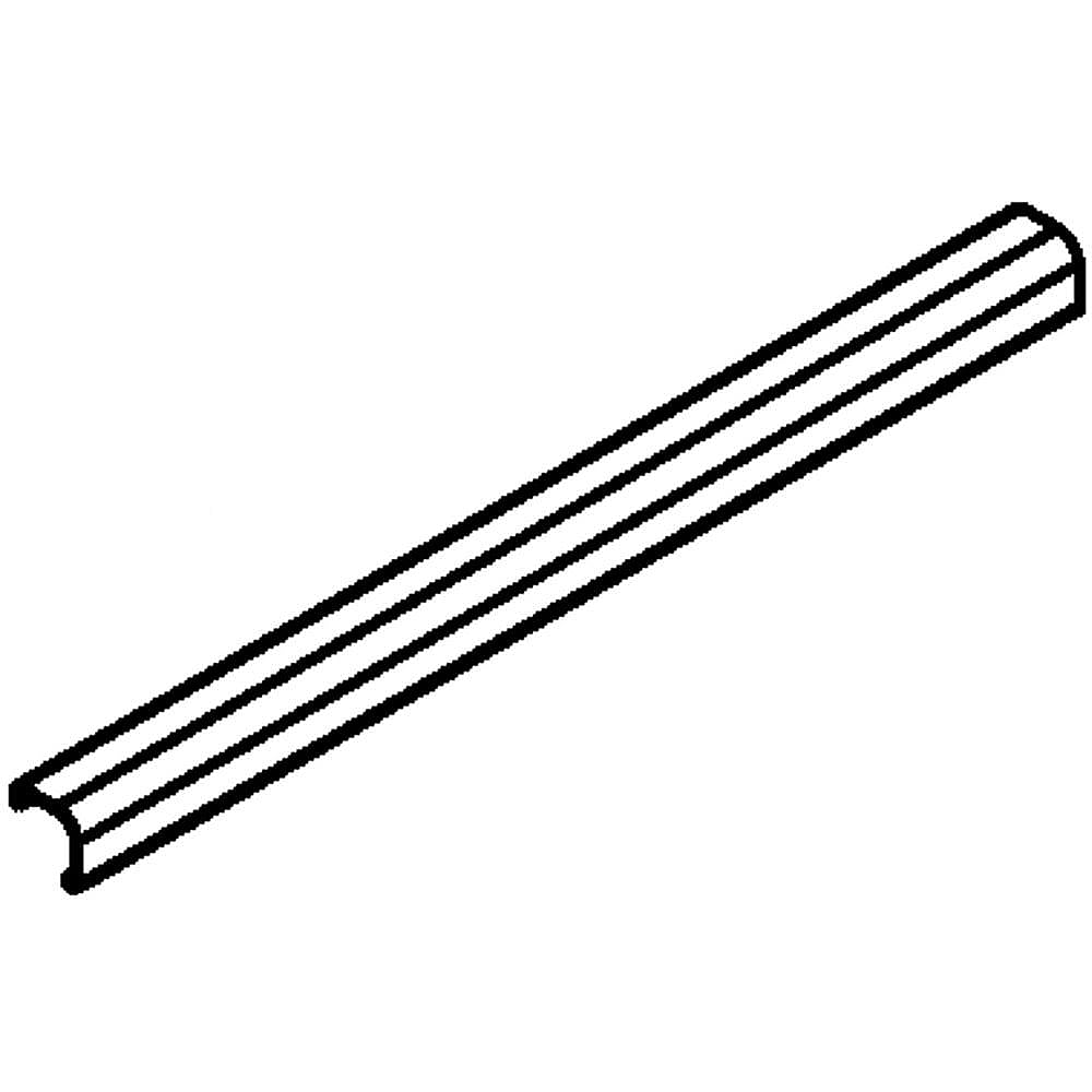 Part #w10384091, Refrigerator Handle Trim / 17.00 x 1.25 x 0.75