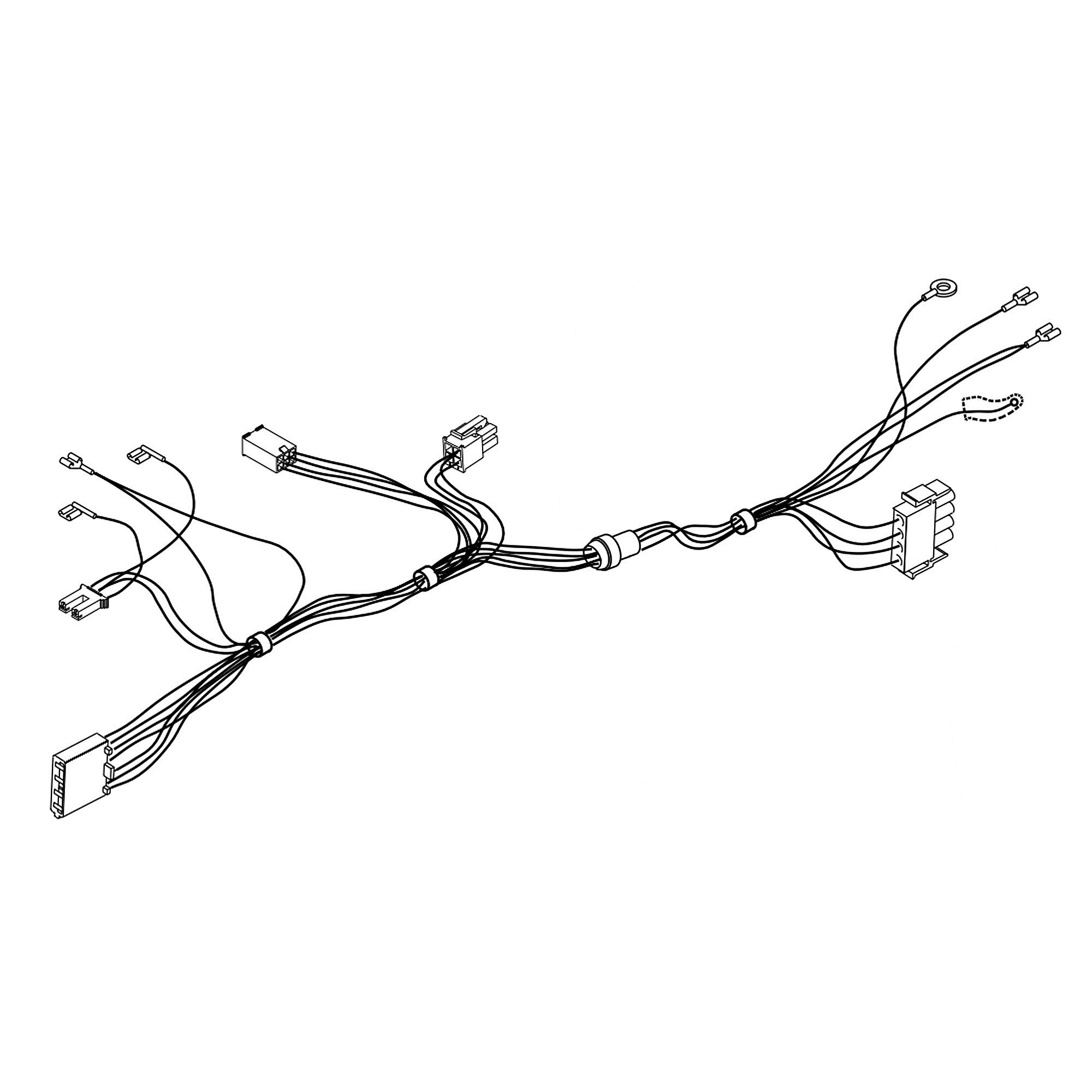 KitchenAid Part #w10384189, Refrigerator Wire Harness | 24.00 x 1.25 x 0.05