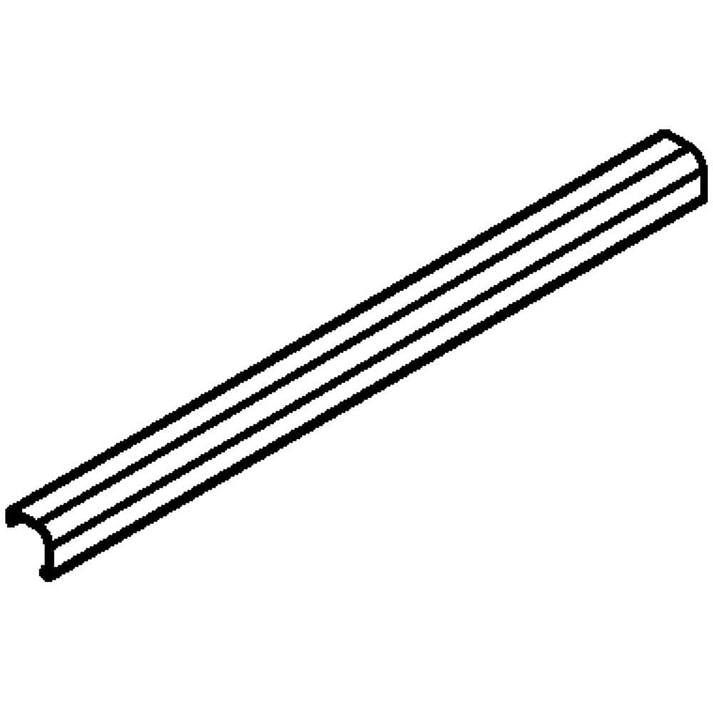 Part #w10384847, Refrigerator Handle Trim / 17.00 x 1.25 x 0.75