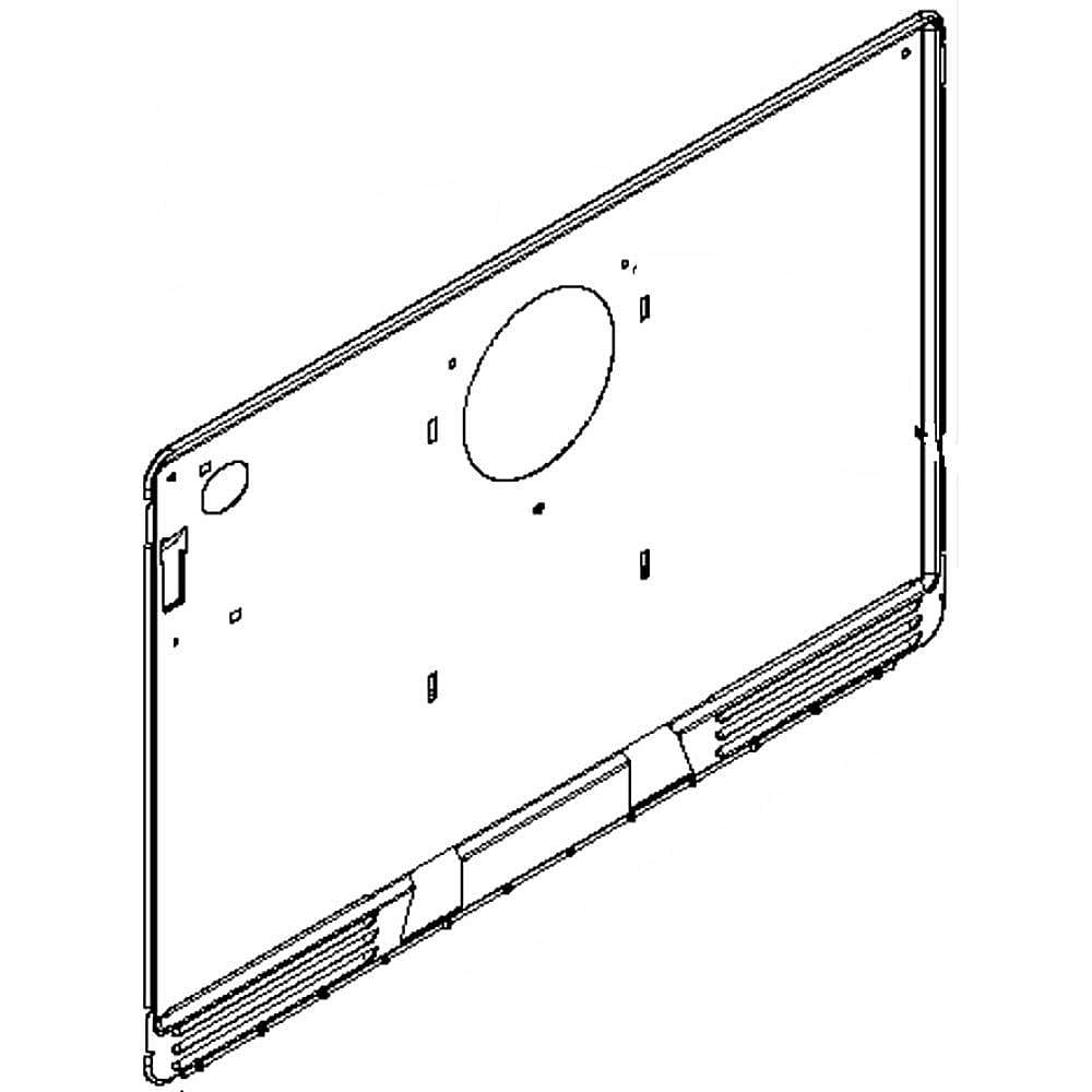 Whirlpool Part #w10385132, Refrigerator Evaporator Cover | 26.50 x 16.00 x 0.50
