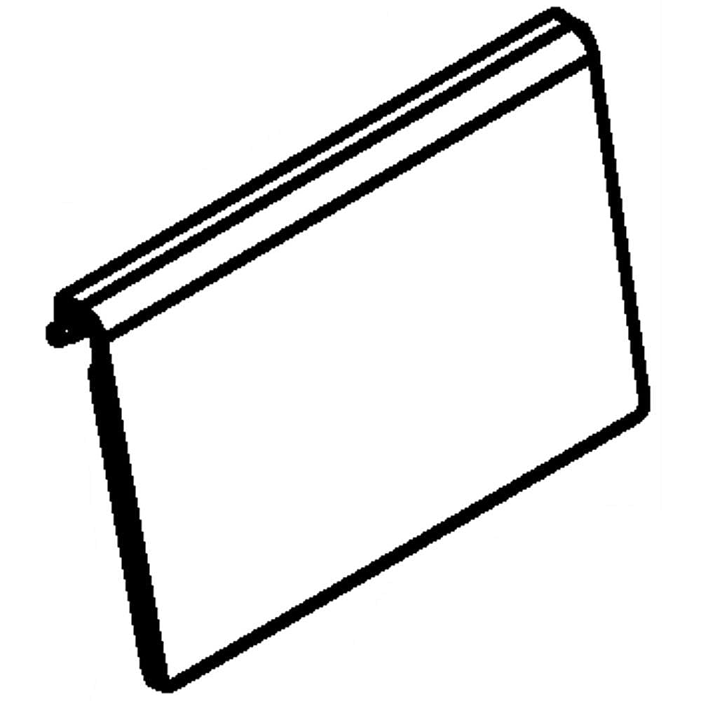 Photo of Whirlpool Part #w10406979, Ice Door | 5.50 x 7.00 x 0.50 from Repair Parts Direct