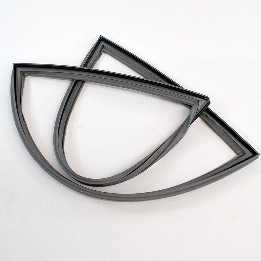 Part #w10407216, Whirlpool Refrigerator Freezer Door Gasket, Gray (Replaces W10248749, W10685869) / 43.50 x 22.00 x 1.50