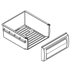Refrigerator Crisper Drawer Assembly WP2252412