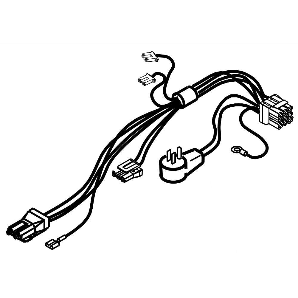 KitchenAid Part #w10421551, Refrigerator Wire Harness | 14.50 x 4.13 x 3.13