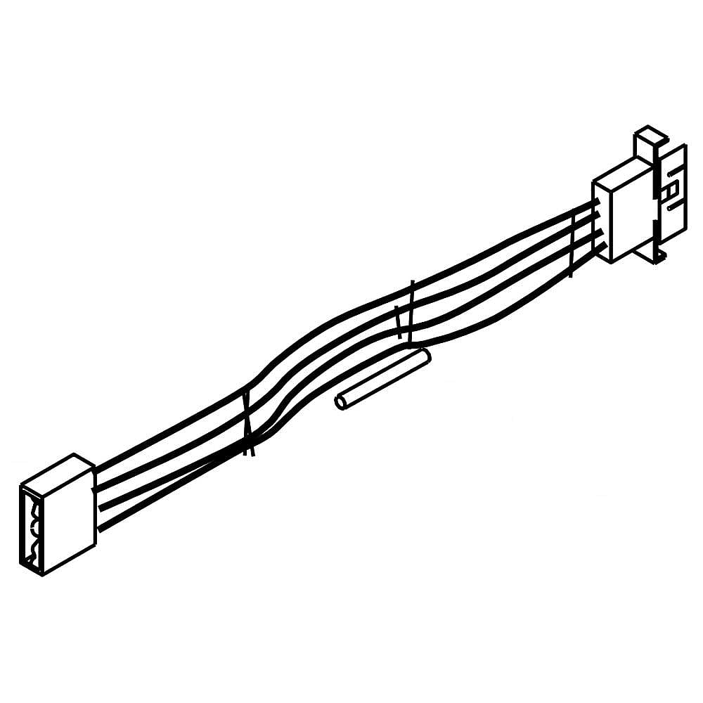 KitchenAid Part #w10421567, Refrigerator Wire Harness | 8.13 x 2.63 x 0.25