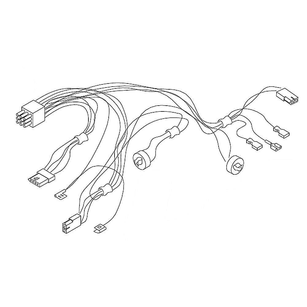 Gladiator Part #w10428966, Refrigerator Wire Harness | 24.00 x 12.50 x 12.50