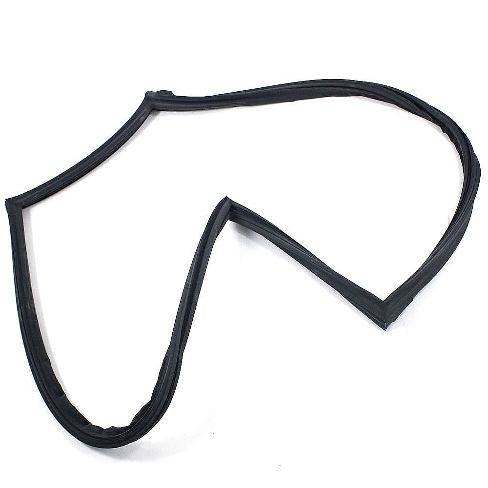 Part #w10830052, Refrigerator Door Gasket, Left (Black) / 23.00 x 20.00 x 2.25