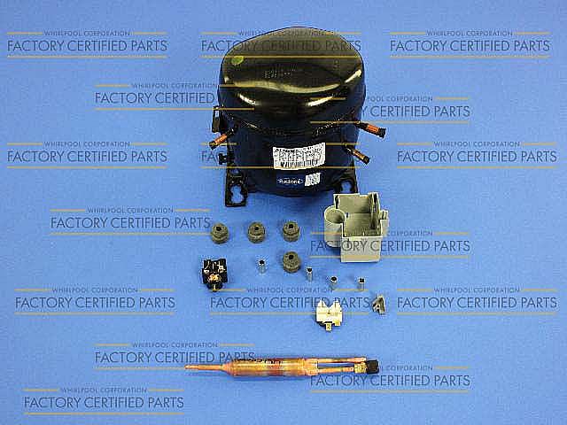 Photo of GE Part #w10439652, Refrigerator Compressor Kit | 13.25 x 8.25 x 8.50 from Repair Parts Direct