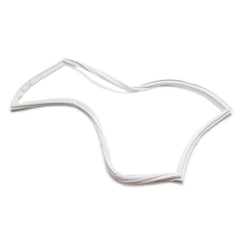 Part #w10830287, Refrigerator Door Gasket, Left (White) (Replaces W10443259) / 18.25 x 18.00 x 1.25