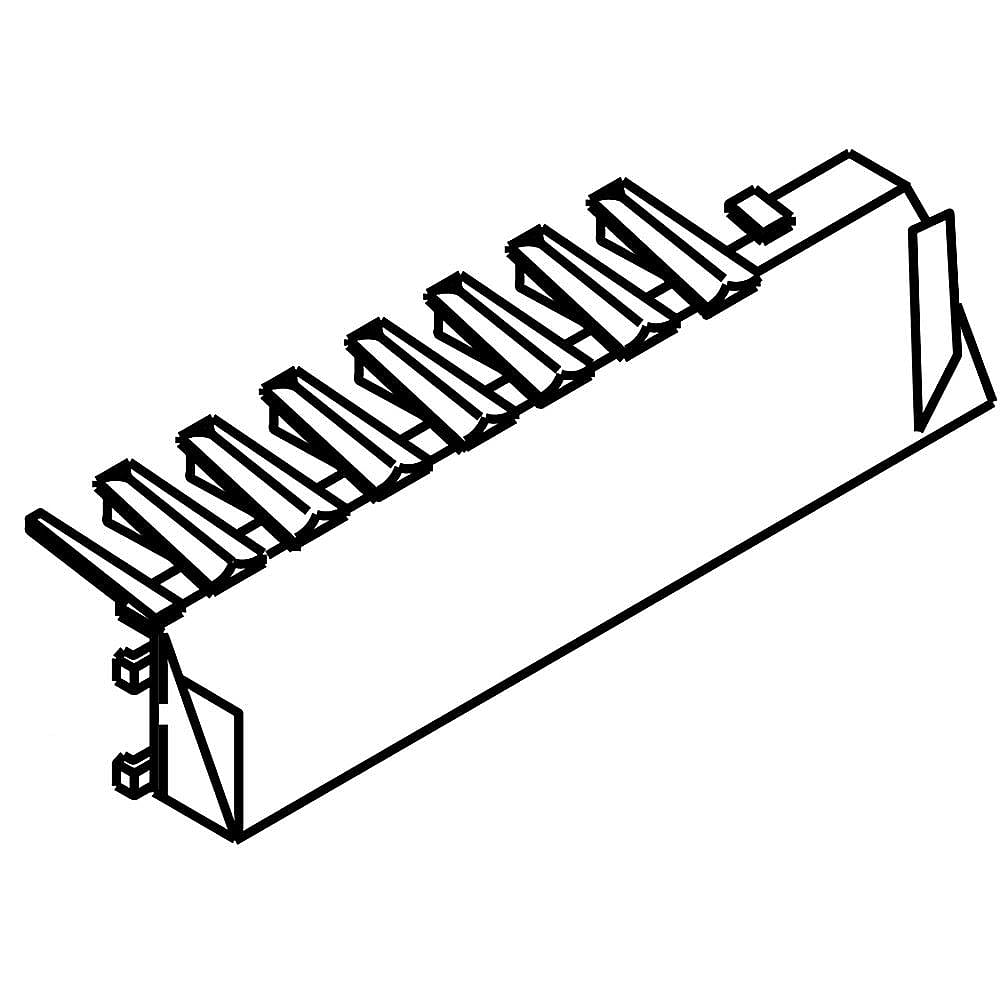 Part #w10445786, Refrigerator Strip Arm / 6.50 x 3.25 x 2.00