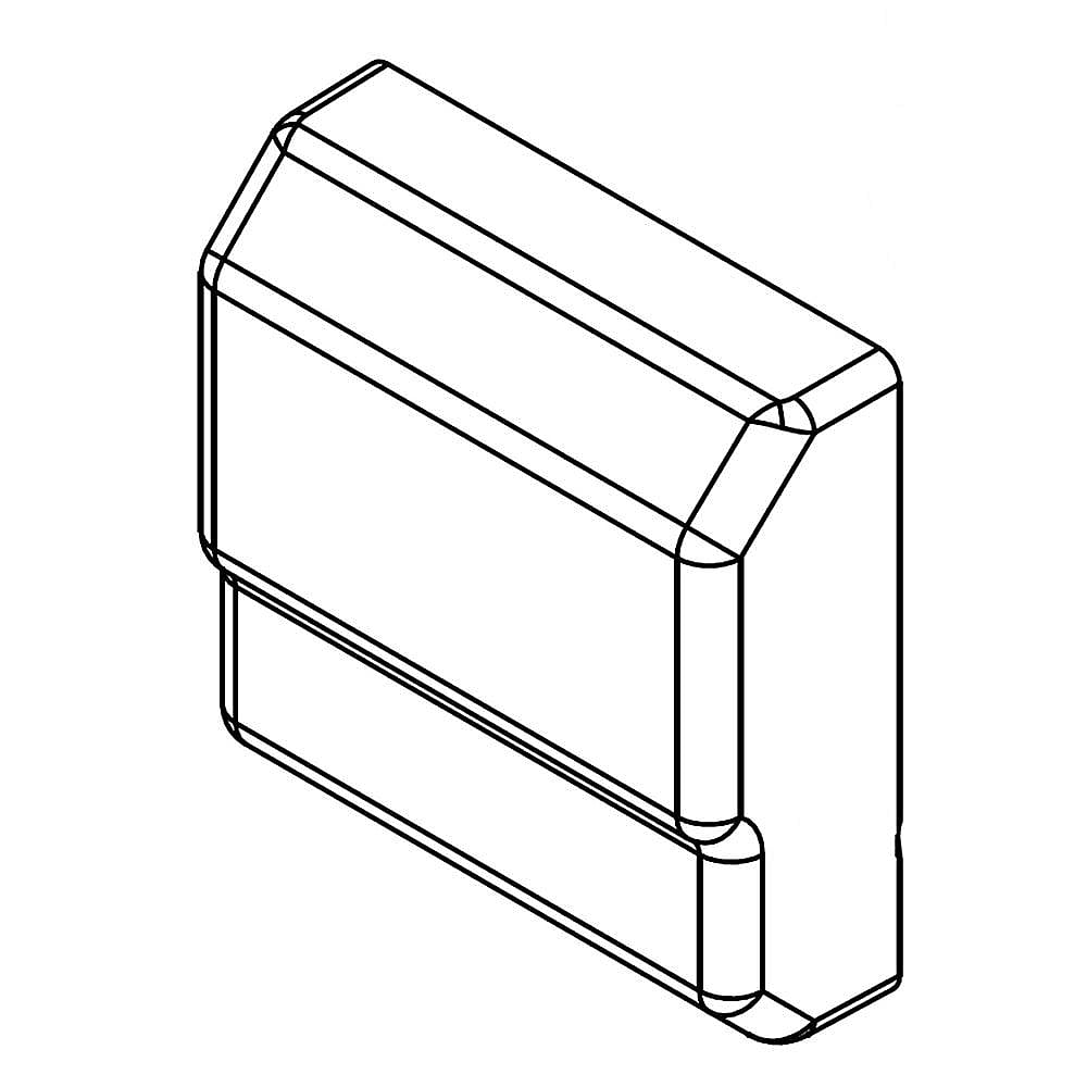 Photo of KitchenAid Part #w10445790, Refrigerator Cover | 2.00 x 6.00 x 14.00 from Repair Parts Direct