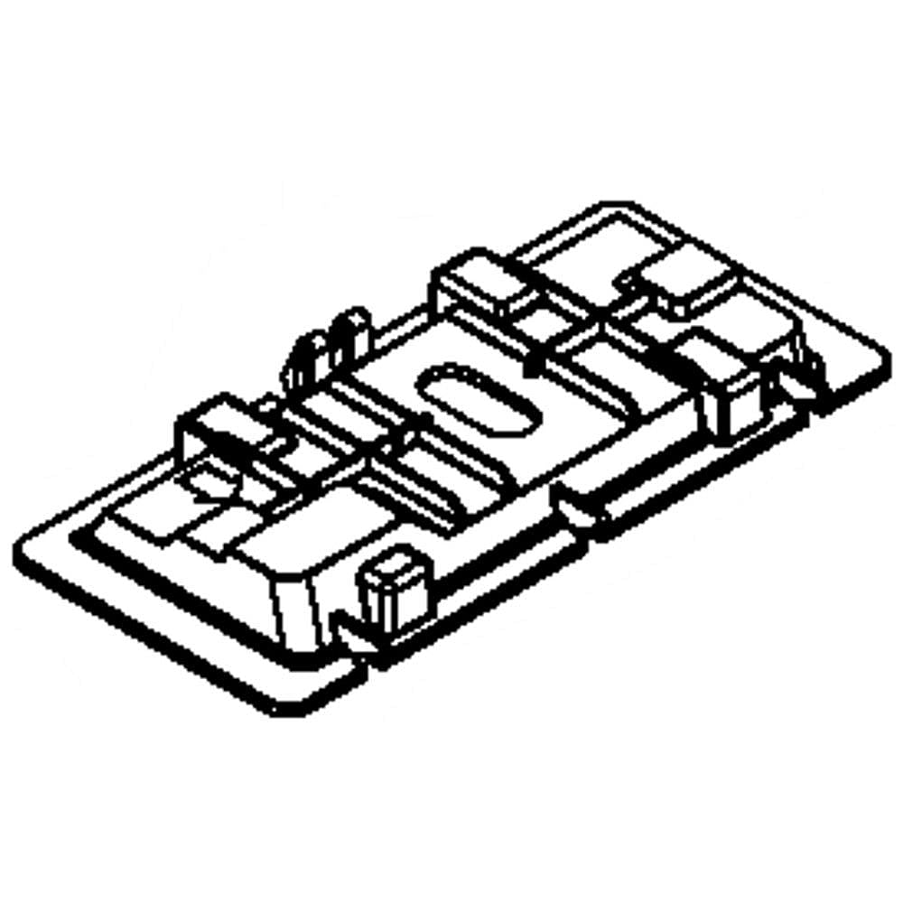 Part #w11416813, Refrigerator Light Housing (Replaces W10445802) / 6.00 x 3.00 x 0.50
