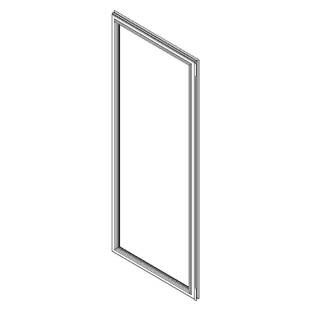 Photo of GE Part #w10460610, Refrigerator Door Gasket | 47.00 x 34.25 x 1.50 from Repair Parts Direct