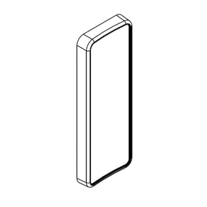Refrigerator Dispenser Actuator Pad (bisque) W10460953