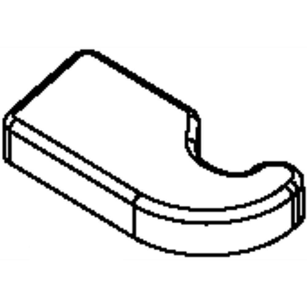 Kenmore Part #w10465765, Refrigerator Cover | 7.00 x 3.00 x 1.00