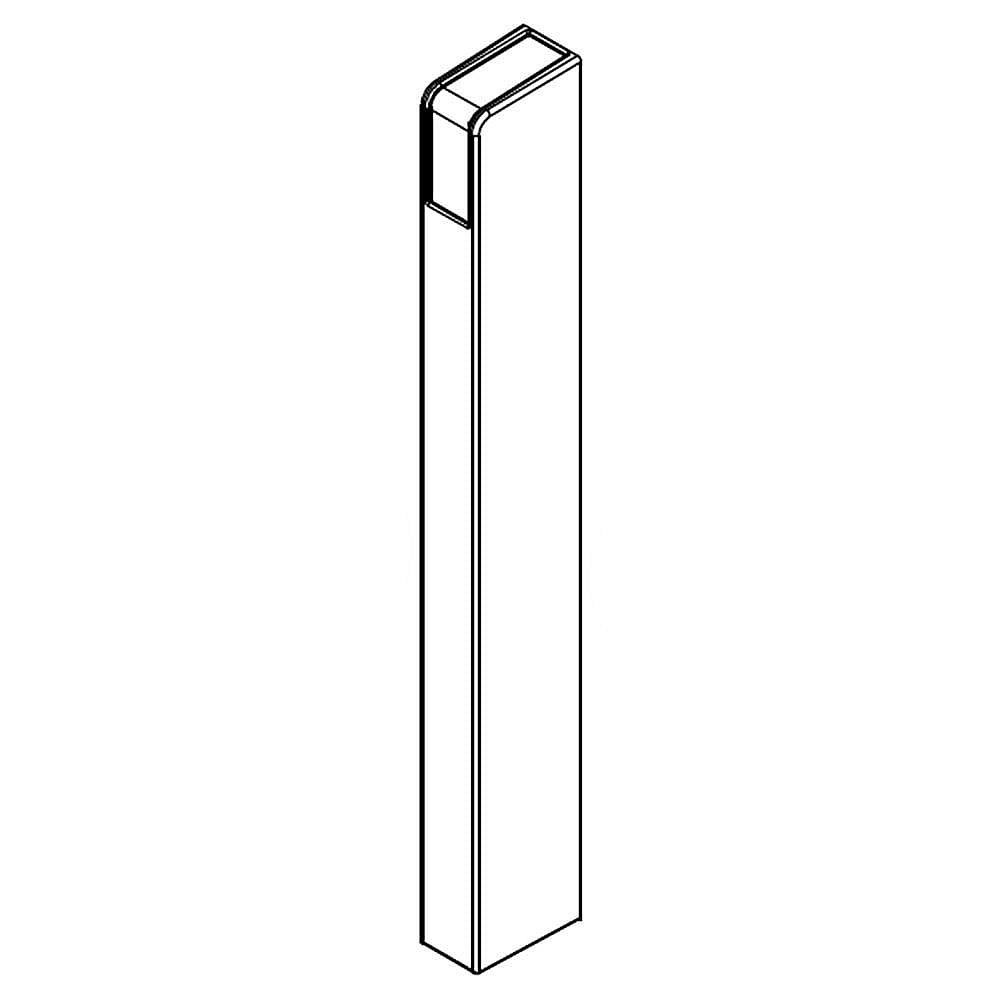 KitchenAid Part #w10467415, Refrigerator Trim | 7.75 x 1.00 x 0.50
