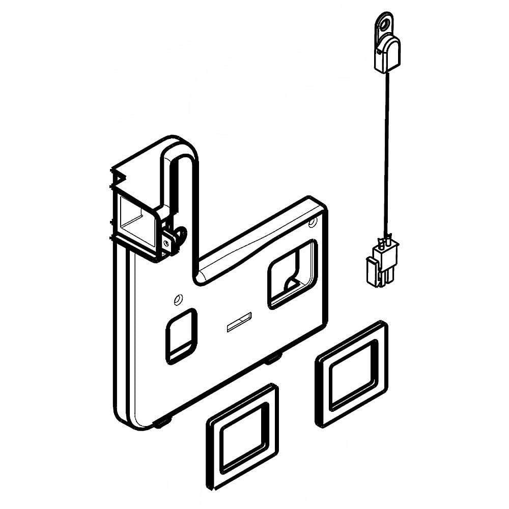 Part #w10475010, Refrigerator Spacer / 5.00 x 10.00 x 12.00