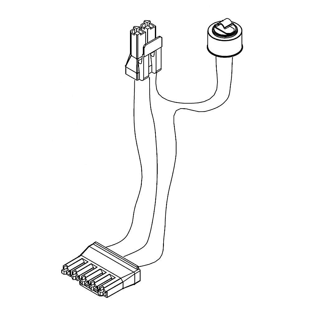 Refrigerator Defrost Bi-Metal Thermostat and Wire Harness Assembly