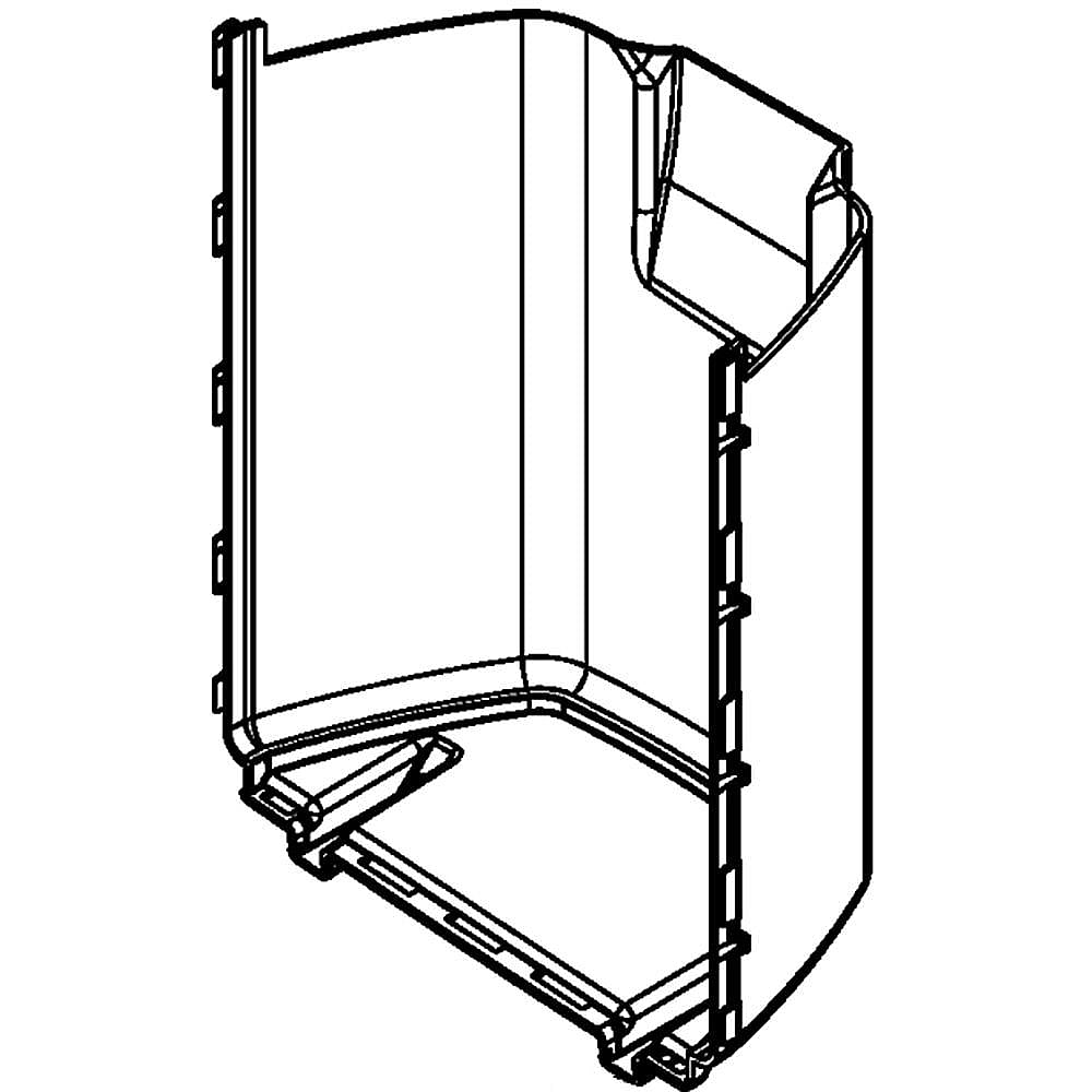 Part #w10488322, Refrigerator Separator / 10.25 x 9.12 x 4.88