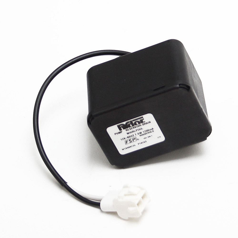 Part #w11542868, Ice Maker Drain Pump (Replaces Wpw10489125) / 4.50 x 4.75 x 3.50
