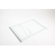 Refrigerator Freezer Glass Shelf, Upper for Kenmore Elite 10651163210 - Part W10497868