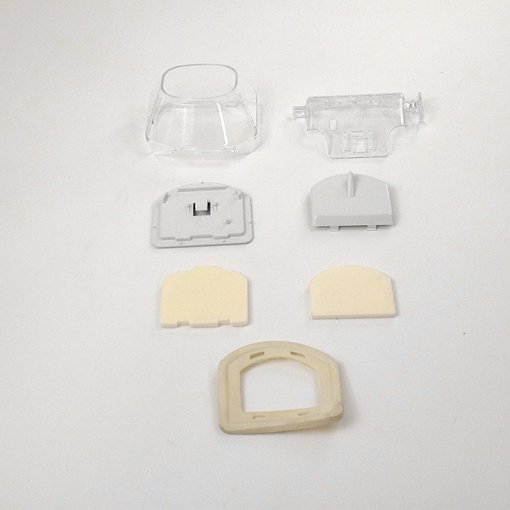 Part #w10499850, Refrigerator Dispenser Ice Chute Funnel Assembly / 14.00 x 5.00 x 6.00