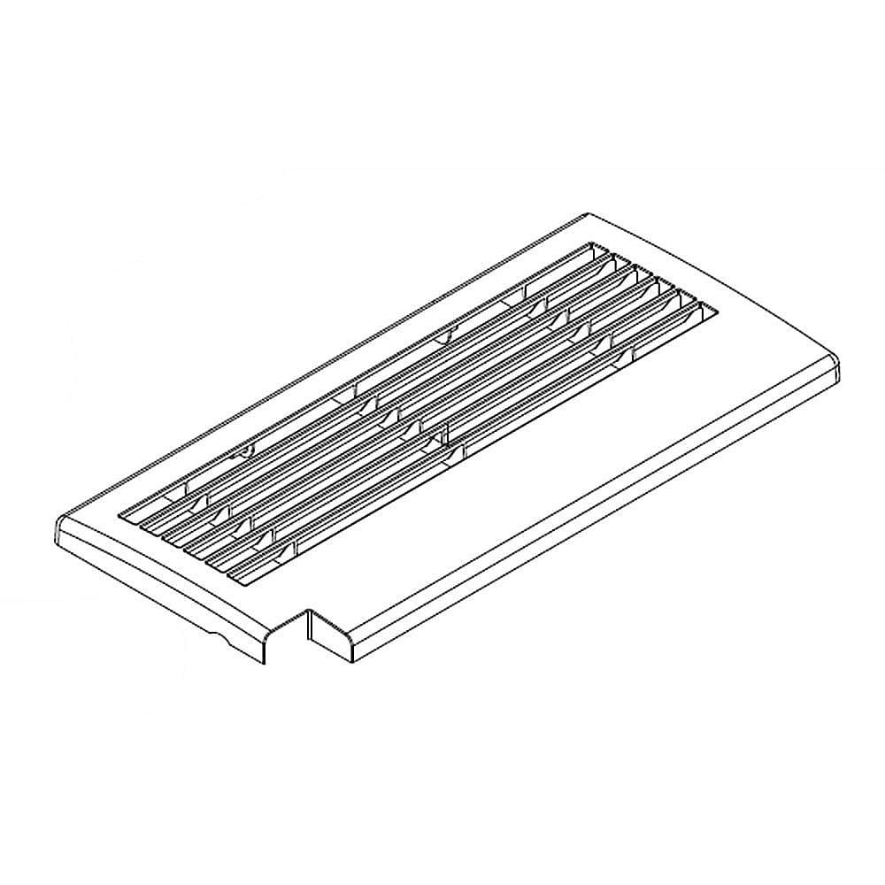 Part #w10504752, Kitchenaid Refrigerator Ice Door / 12.00 x 6.00 x 0.50