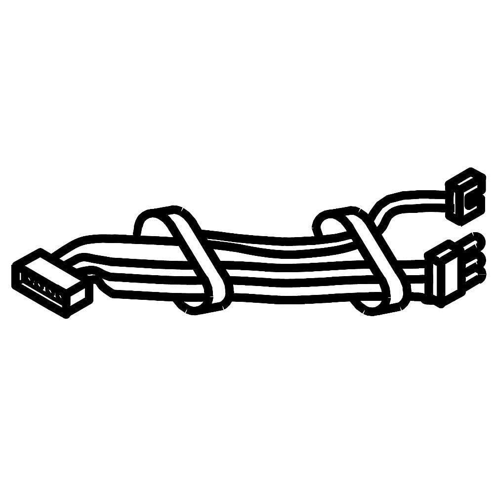 Part #w10508673, Maytag Refrigerator Wire Harness / 7.25 x 1.25 x 0.25