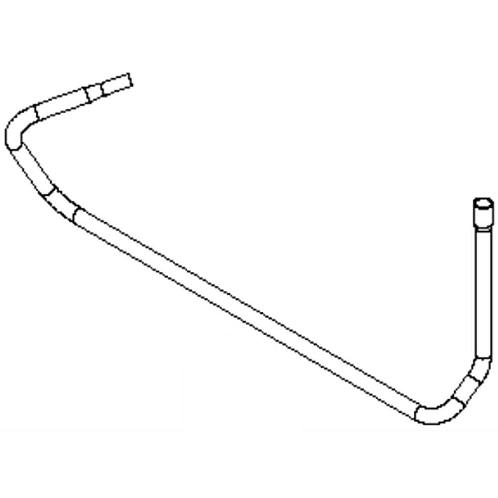 Part #w10510988, Refrigerator Suction Tube / 7.00 x 1.00 x 1.00