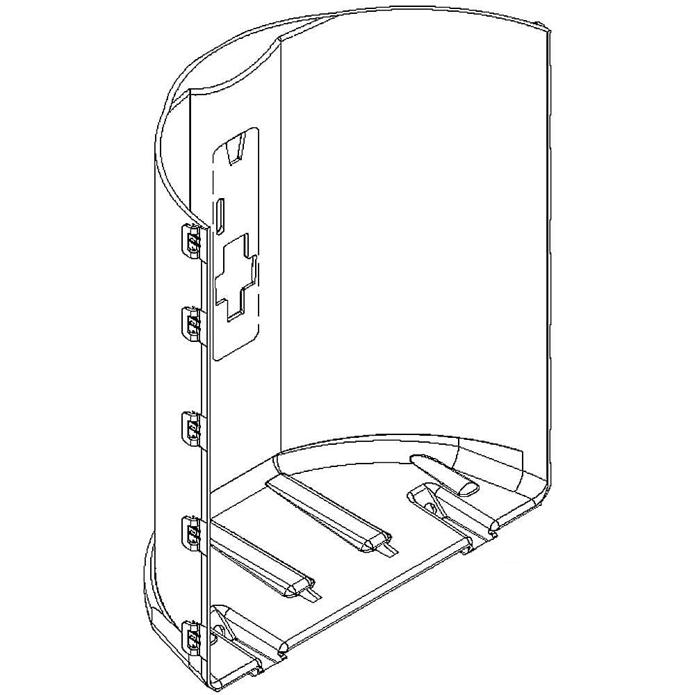 Part #w10520869, Refrigerator Separator / 11.00 x 8.75 x 4.50