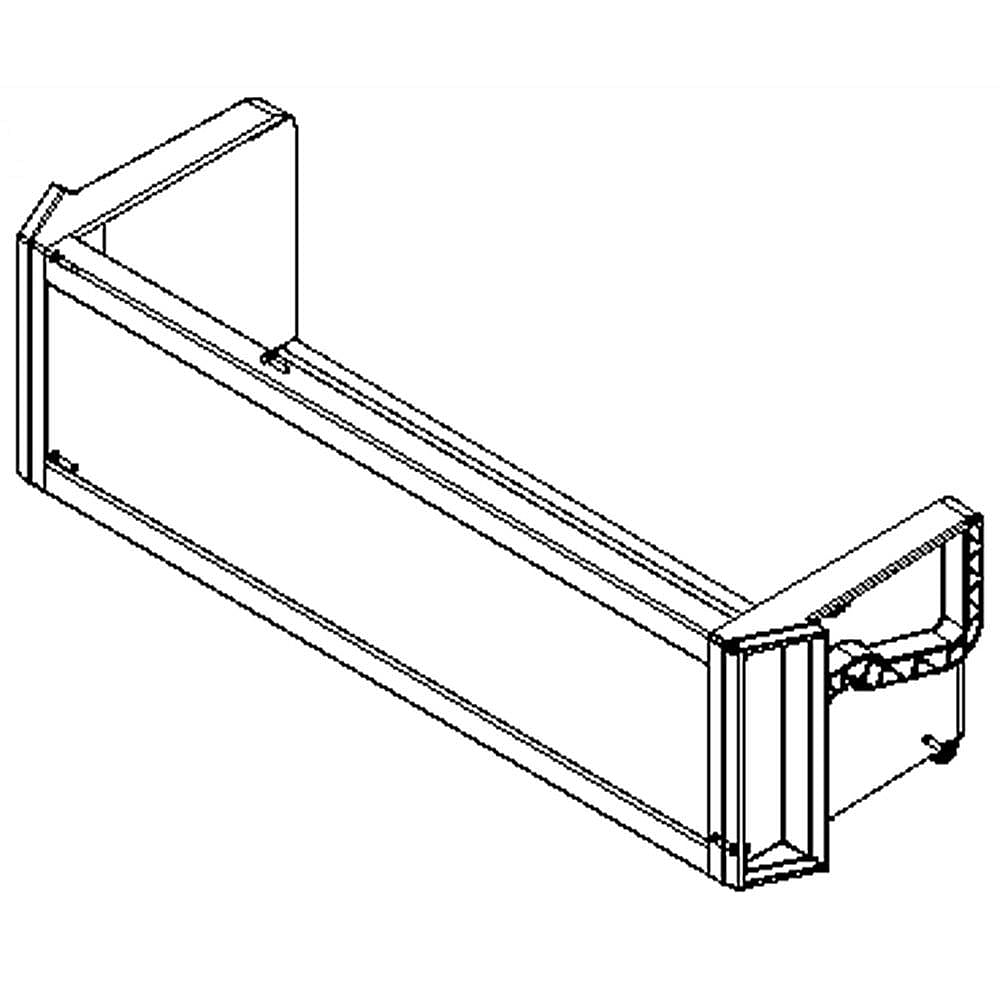 Part #w10529454, Refrigerator Shallow Door Bin / 22.75 x 5.00 x 4.25