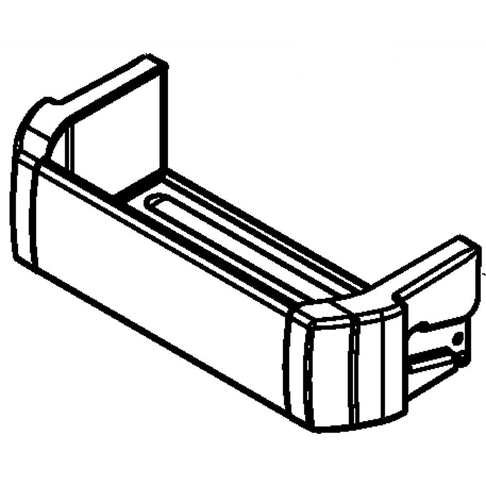 Part #w10529542, Door Gallon Bin / 13.25 x 4.75 x 7.00