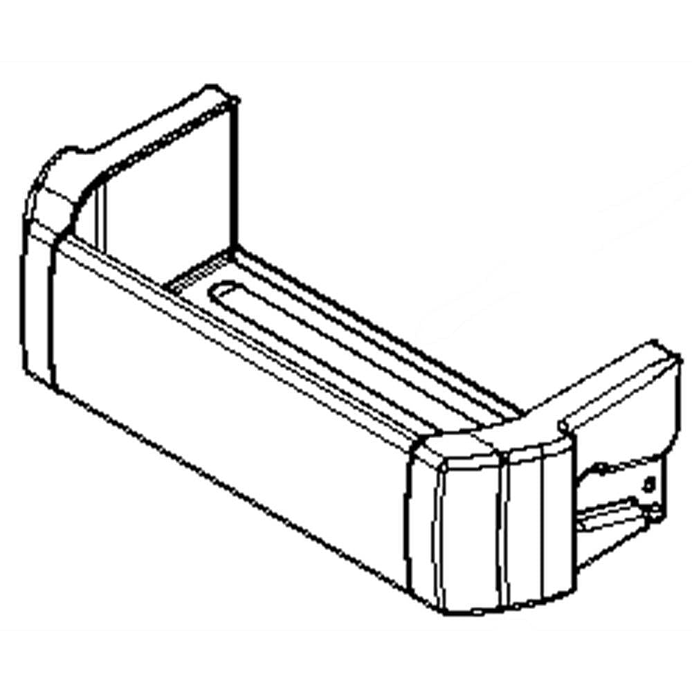 Part #w10529544, Refrigerator Gallon Door Bin / 30.12 x 7.50 x 4.50