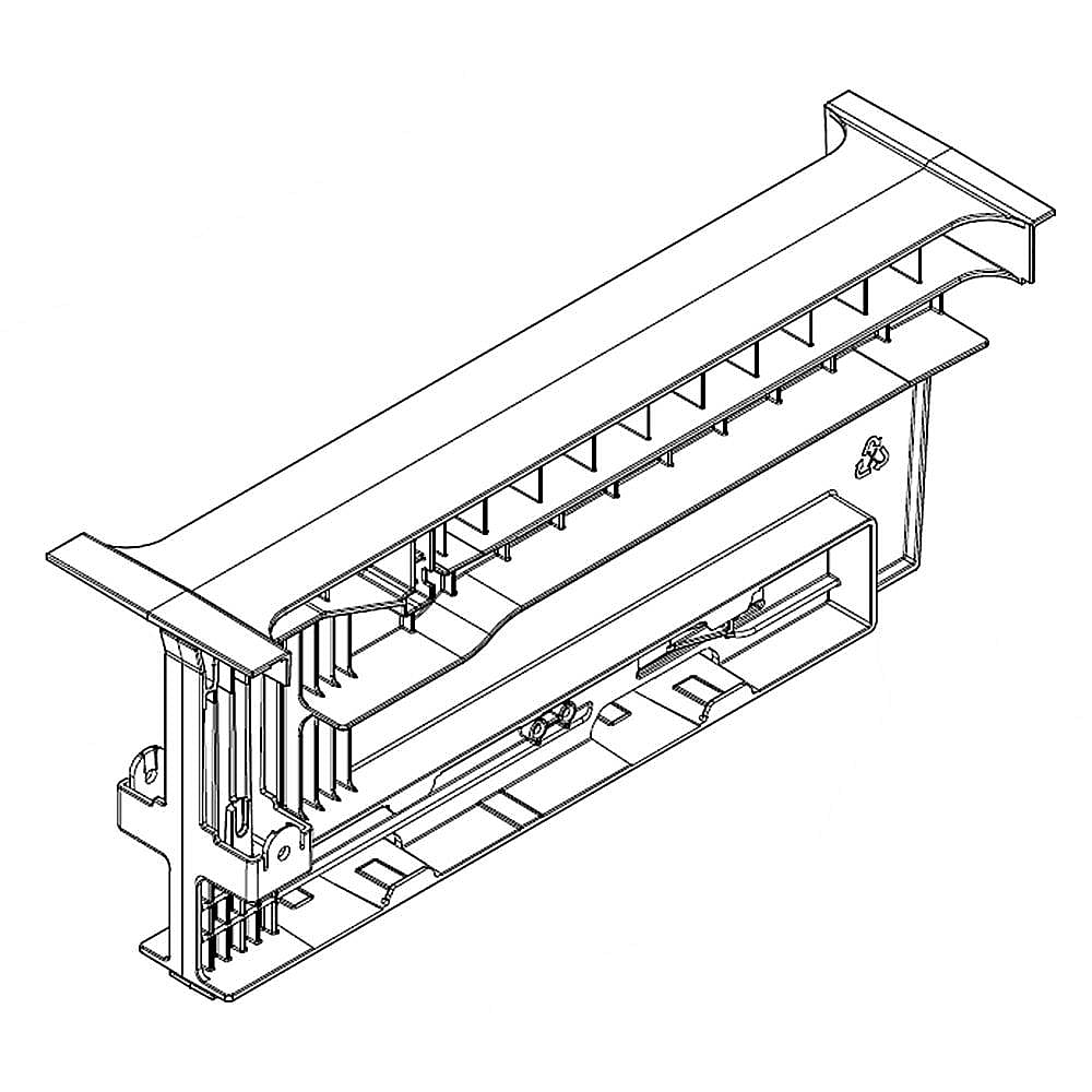 Part #w10530307, Track-Cntr, c / 13.94 x 3.62 x 0.75