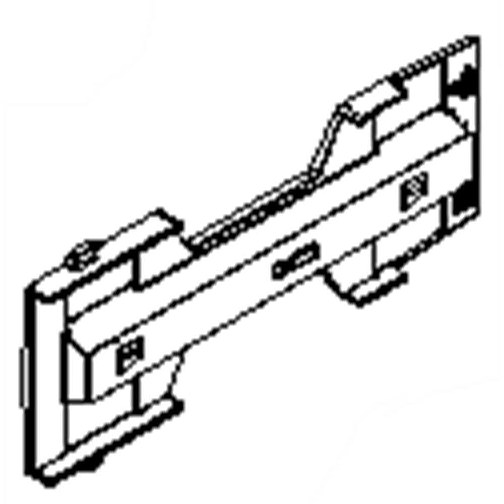 KitchenAid Part #w10530316, Refrigerator Plate, Side | 10.50 x 3.75 x 1.00