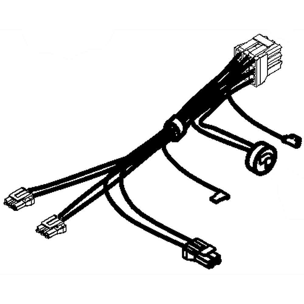 KitchenAid Part #w10539759, Refrigerator Wire Harness | 4.00 x 4.00 x 1.00