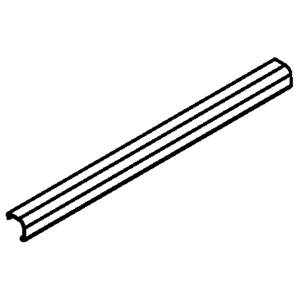 Jenn-Air Part #w10542021, Refrigerator Pan Trim | 17.18 x 2.00 x 0.38