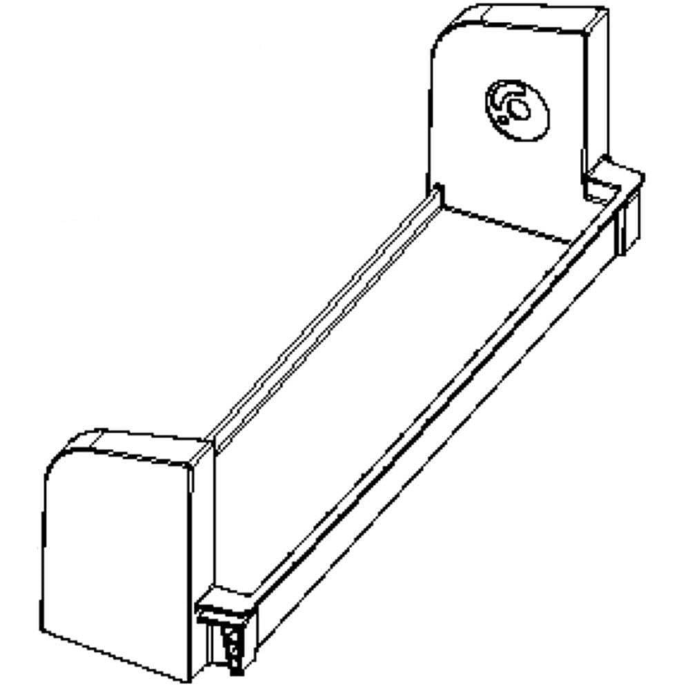 Part #w10545533, Refrigerator Dairy Compartment / 18.75 x 5.00 x 5.25