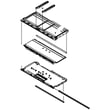 Floor Assembly for Kenmore 59672383410 - Part W10548667