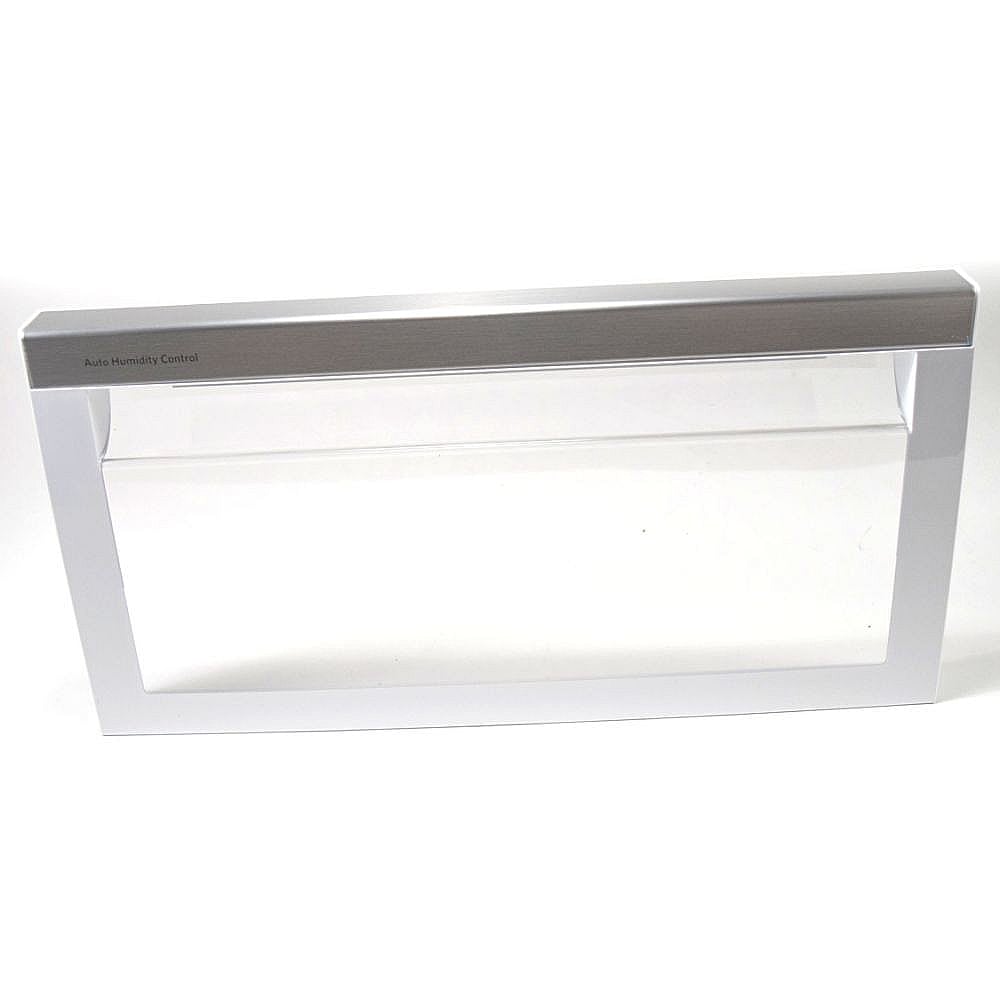 Part #wpw10550026, Refrigerator Crisper Drawer Front (Replaces W10550026) / 8.30 x 3.82 x 18.63